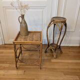 Rattan stool