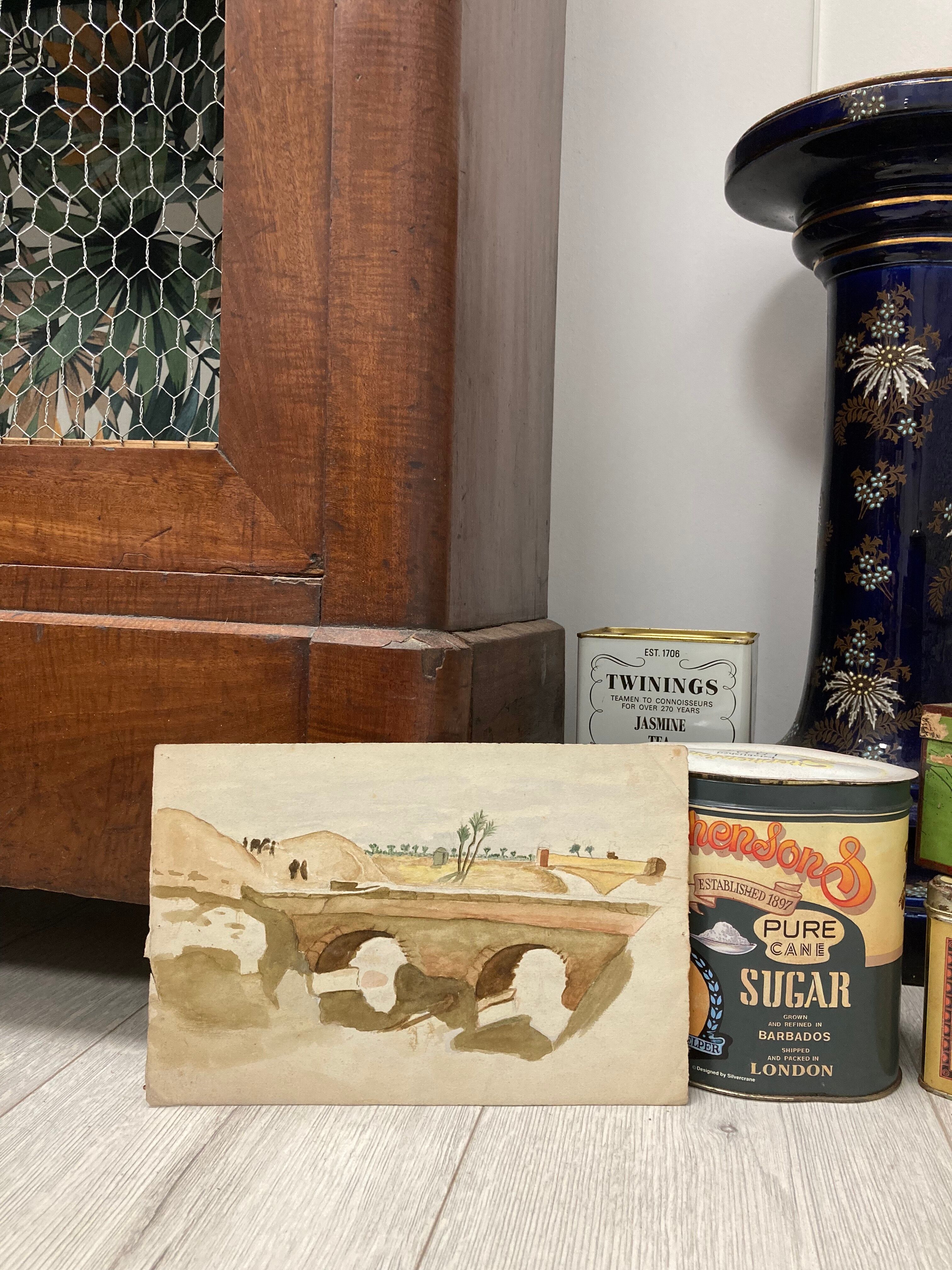 Aquarelle vintage