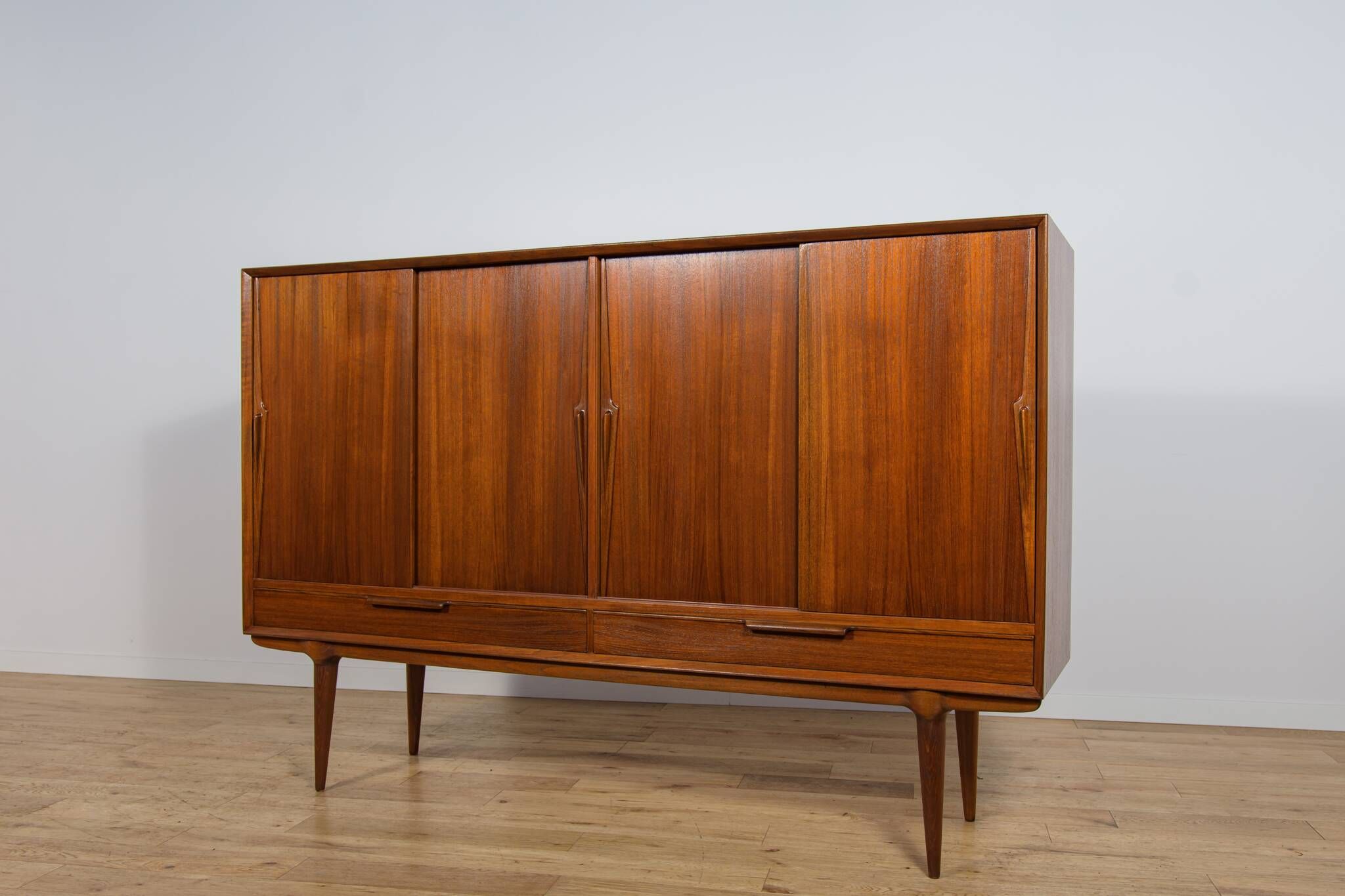 Mid-Century Teak Sideboard Model 13 by G. Omann for Omann Jun, Denmark, 1960s
