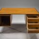 Mid-Century Teak Freestanding Desk from GV Møbler, 1970s