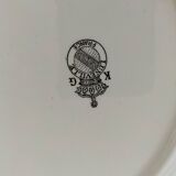 12 antique floral plates bistro & guest table style