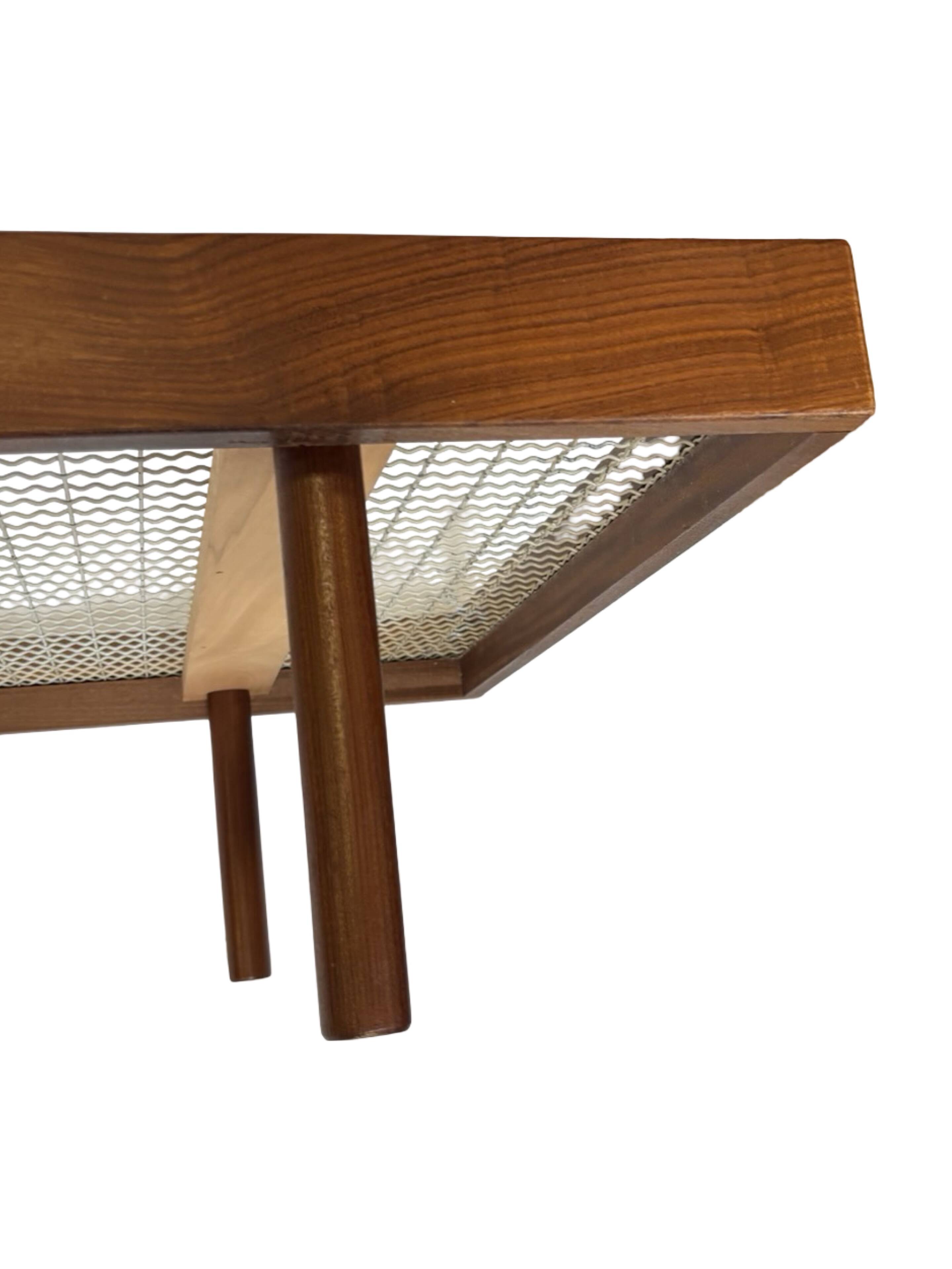 Vintage daybed minimalist design in Teak 1960s