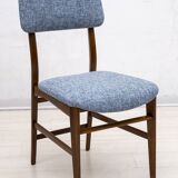 Six of Edmondo Palutari for Dassi Mid-Century Italian Teak Dining Chairs,50