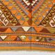 5x7 Rug For Living Room Scandinavian Vintage Kilim Rug, 155x224Cm SK 2309