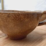 Set 6 cups handmade stoneware