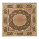Tapis noué à la main, tapis turc vintage 140x140 cm