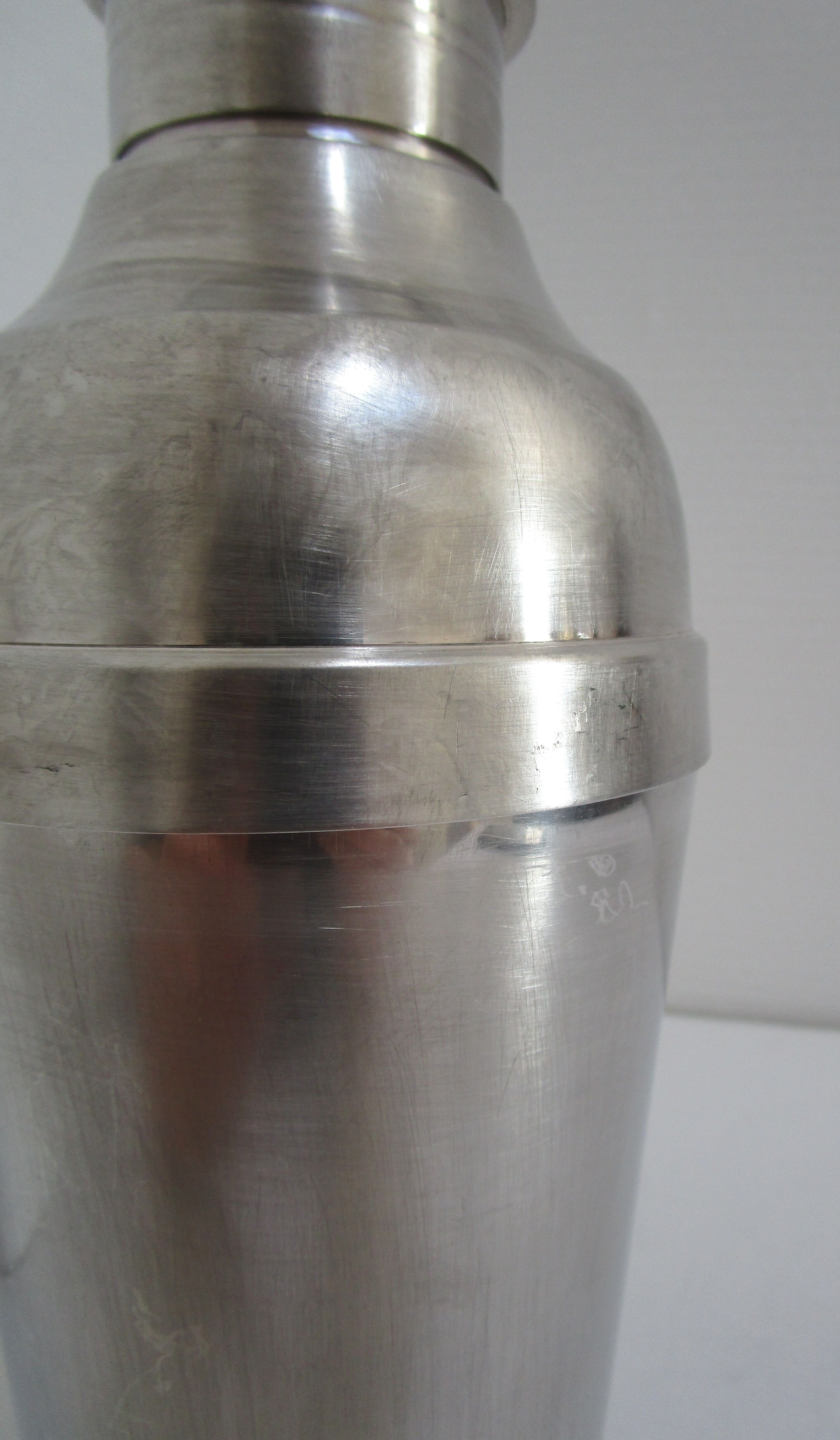 Christofle Gallia silver metal shaker