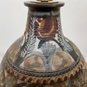 Lampe en céramique par Jean-claude Courjault, La Cerisaie, vers 1970.