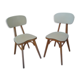 Paire de chaises vintage
