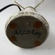 Brutalist design lamp in ceramic and metal - Accolay