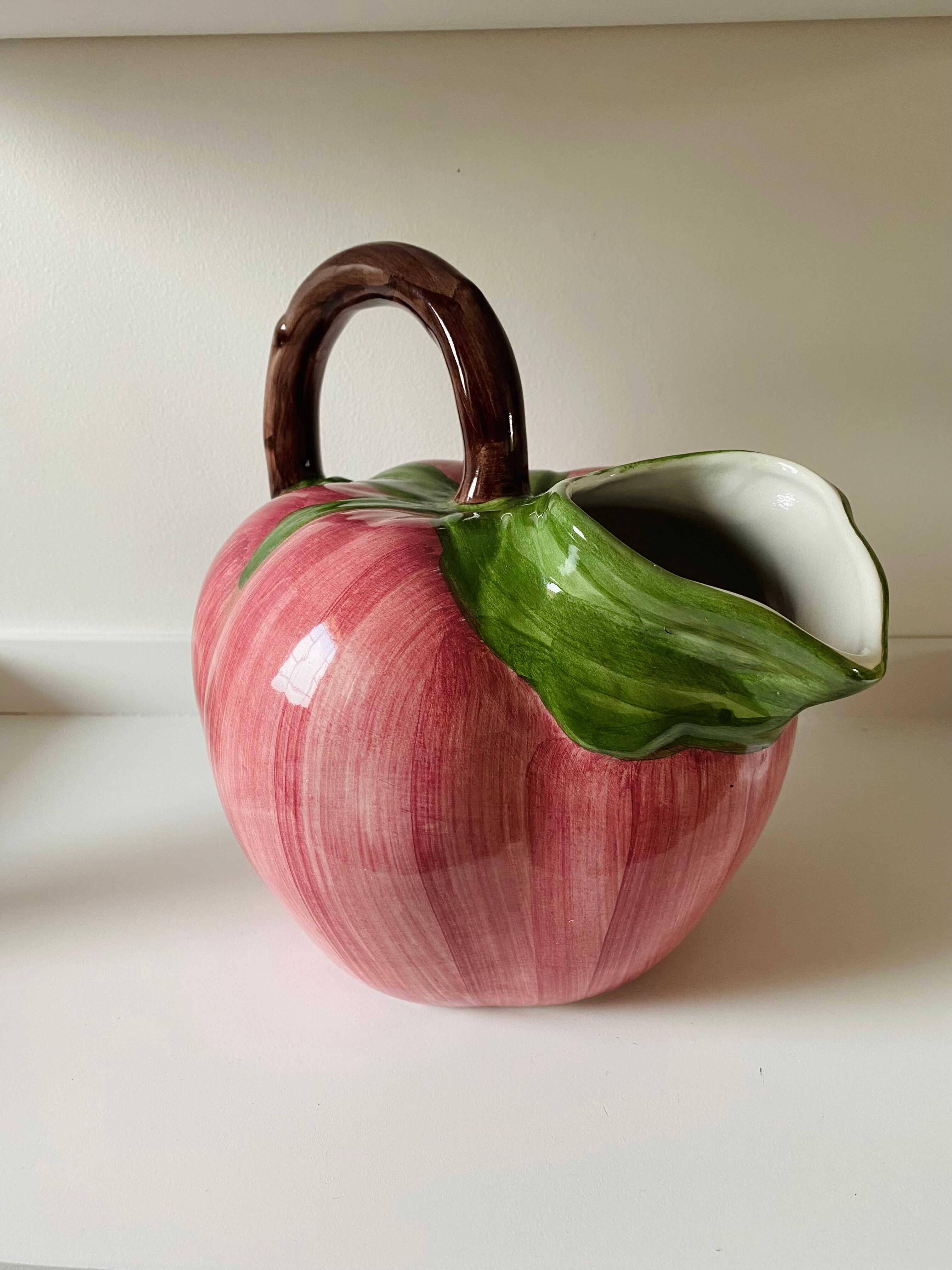 Vintage Bassano slurry pitcher