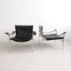 Lot de 2 chaises longues « D99 » par Hans Könecke pour Tecta années 1960