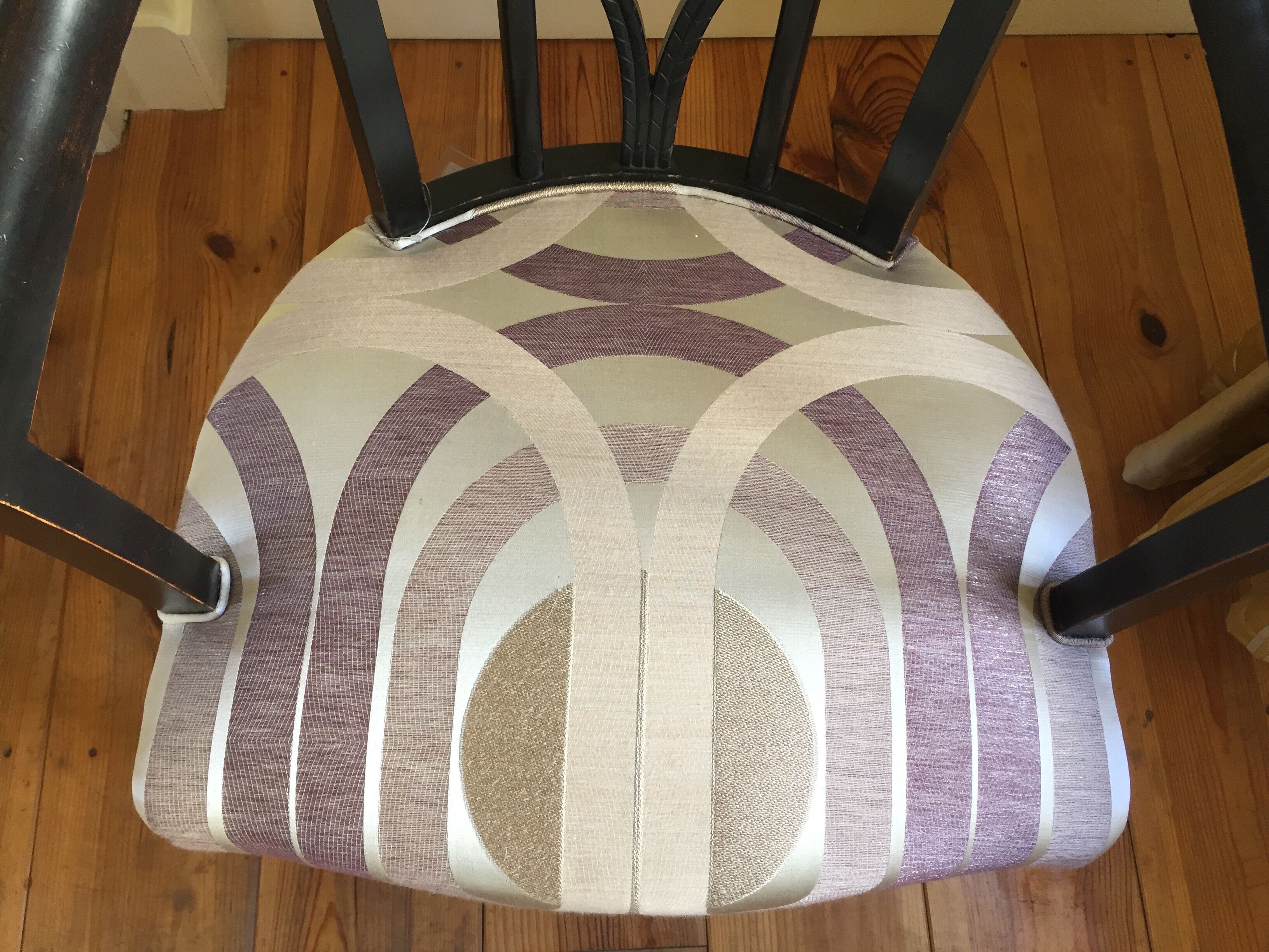 Art-deco armchair