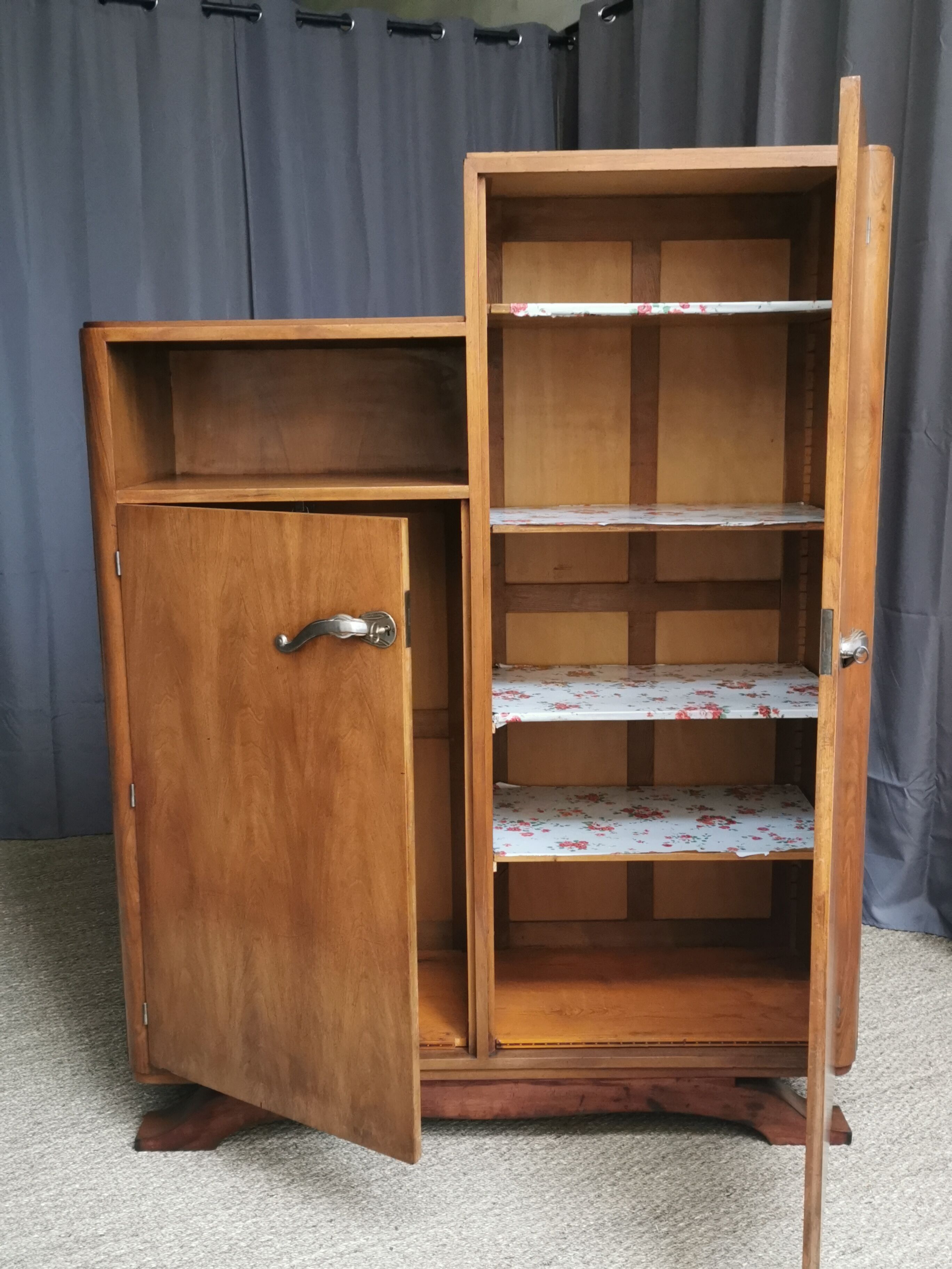 Vintage 50s asymmetrical wardrobe