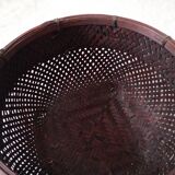 Japanese woven bamboo basket