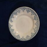 Ceramic cake flat compotier 1900 Louis