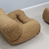 Pair of armchairs by Giuseppe Rossi di Albizzate, 1970s