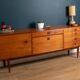 Teak 1960s Danish sideboard