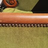 Pair of bergère armchairs