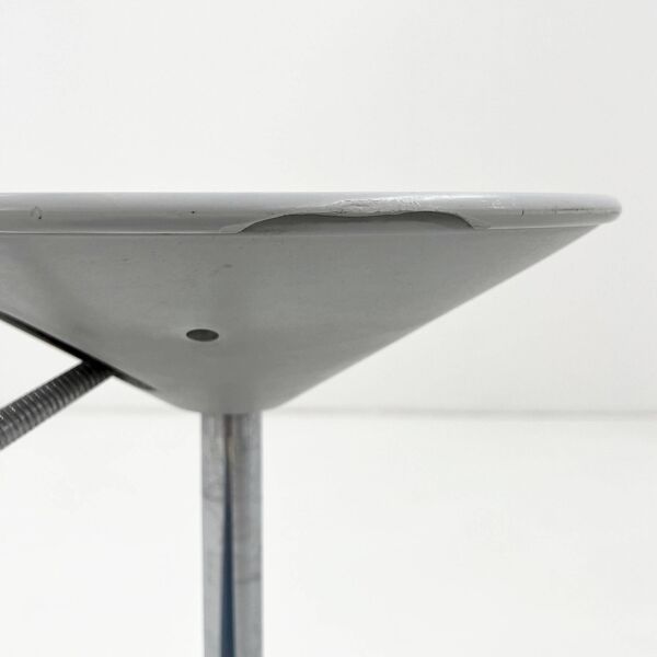 Tabouret ajustable par Philippe Starck pour Presence Paris/ L’Oréal, 1980
