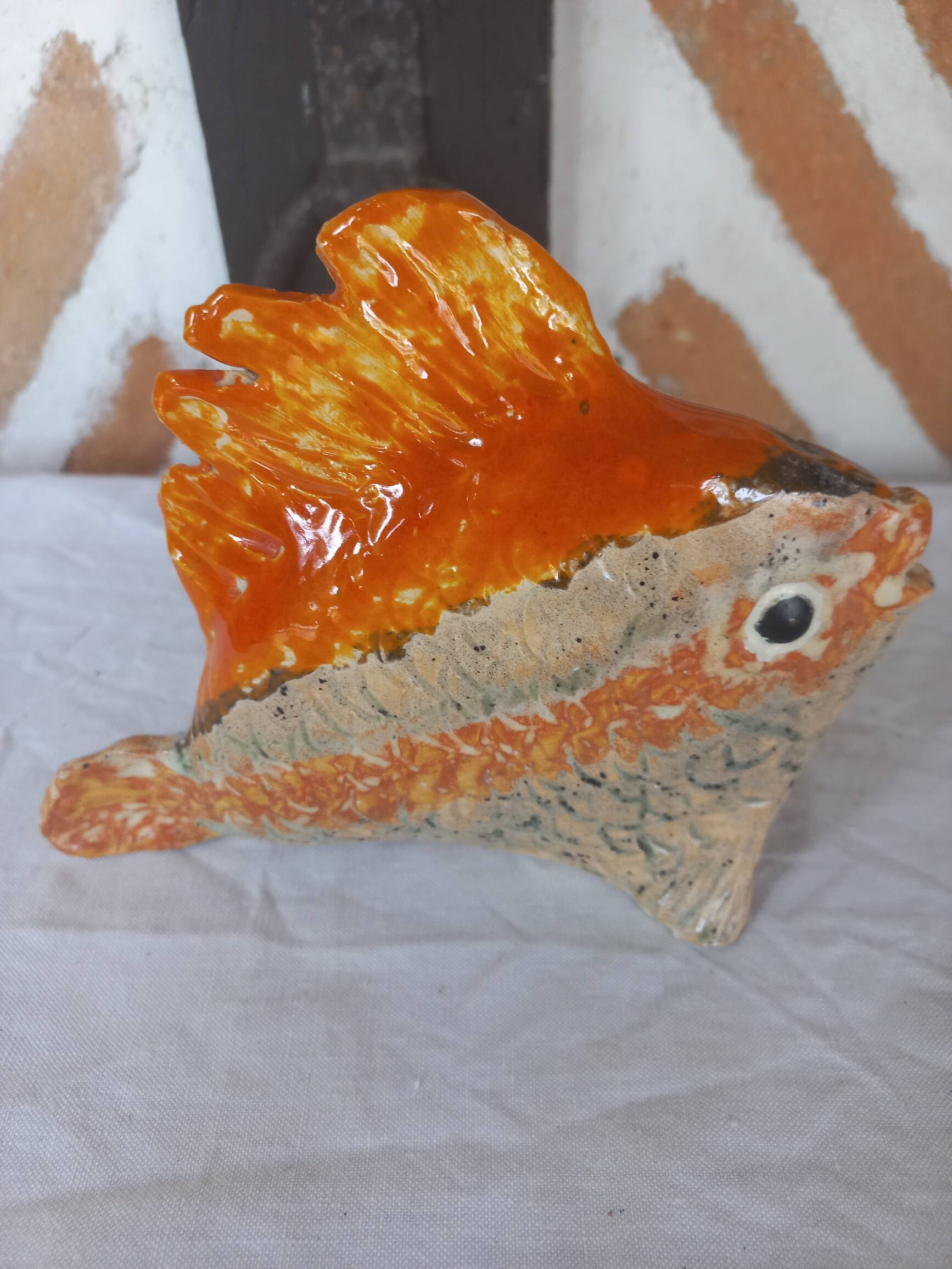 Vintage ceramic fish