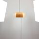 Space Age Brown Pendant Lamp from Guzzini, 1960s