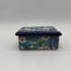 Bonbonnière in faience and Longwy enamels