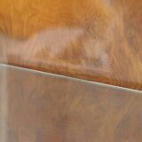 Vitrine fonctionnaliste art deco, années 1930, tchécoslovaquie