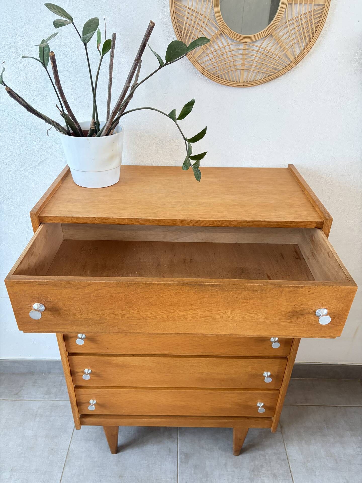 Scandinavian vintage chest of drawers / dresser
