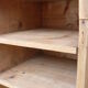 Furniture shelf scoured damask