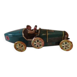 Vintage tin toy wind-up car: Ballor Cord
