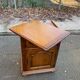 Louis XIV solid oak commode confiturier from the 20th century, 63x50cm.