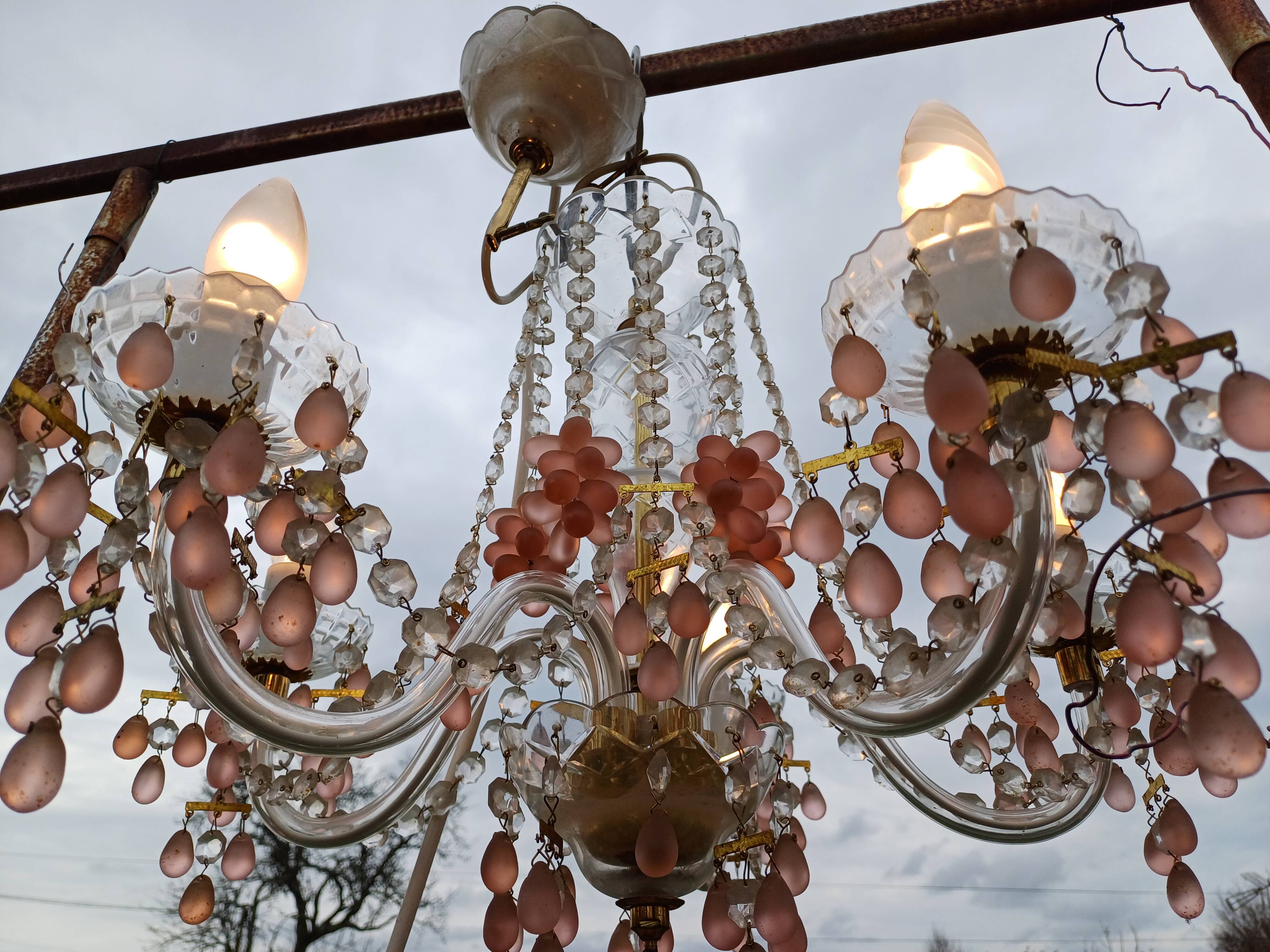 Murano Crystal Chandelier