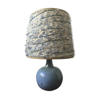 Vintage signed ceramic lamp