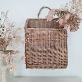 Rattan wall basket - rattan basket