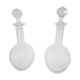 Two old liquor decanters
