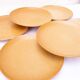6 village stoneware dessert plates France