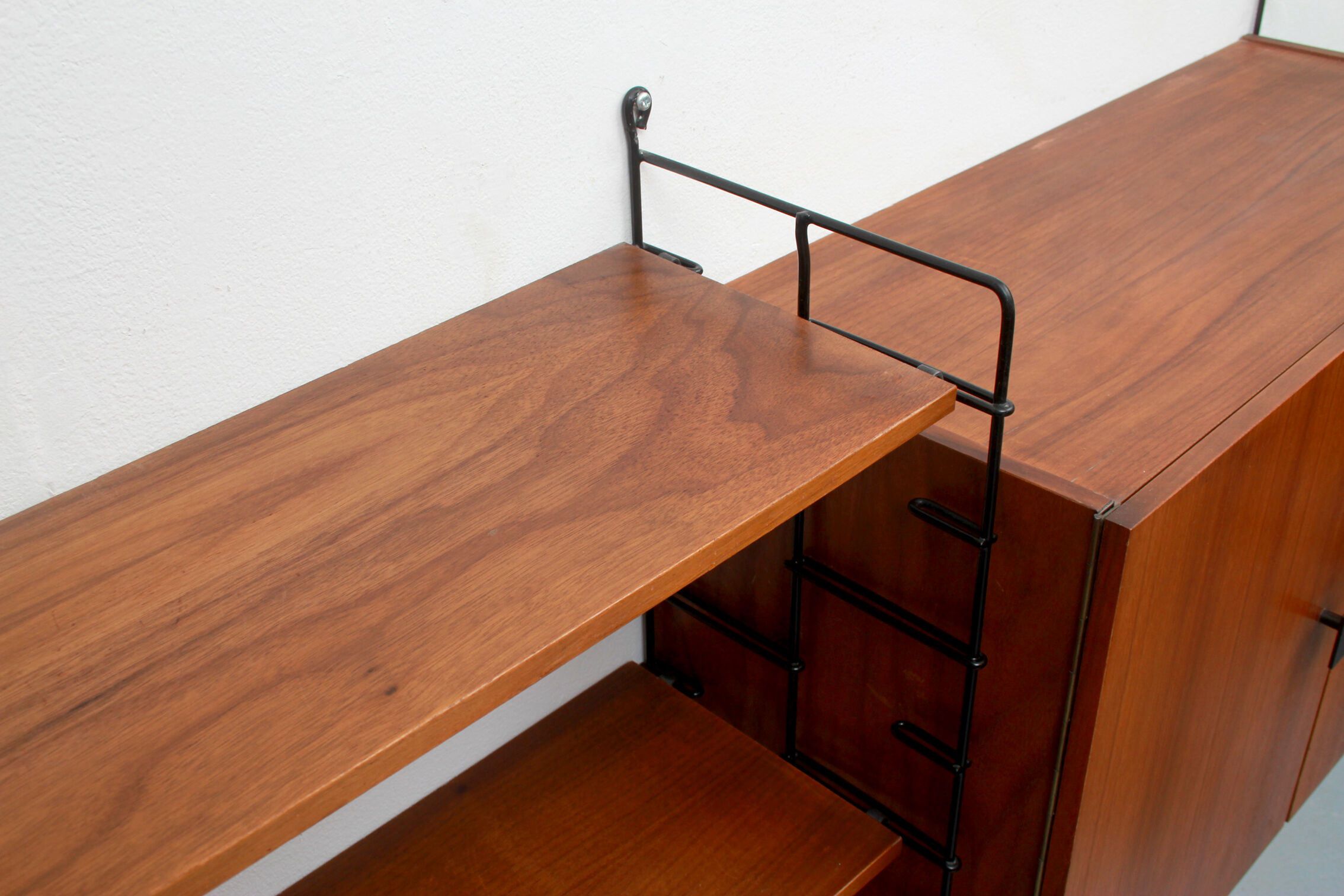 1960s wall unit in walnut