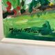 Peinture au couteau signée Moun-Pollat