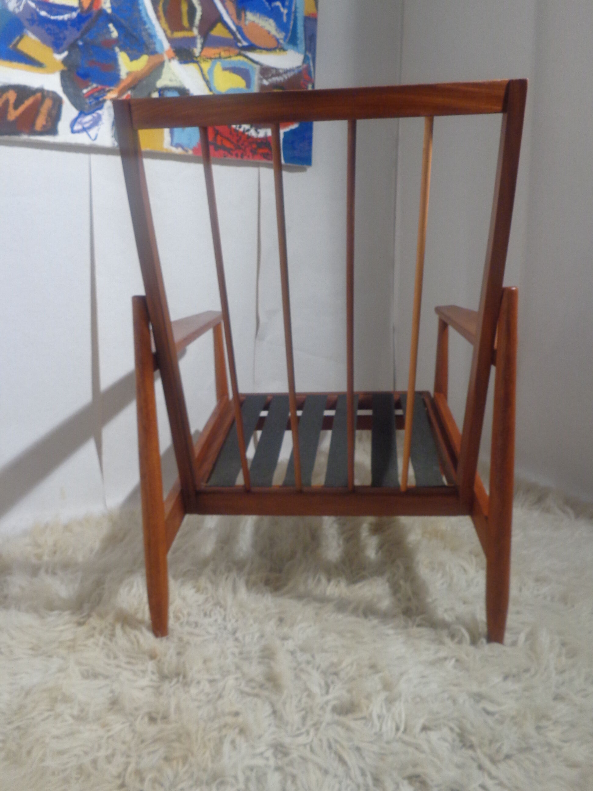 Pair of scandinavian armchairs of the years 60