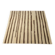 Handmade Asian wool rug with large knots 108 x 100 in
