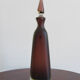 Italian Venini Murano glass bottle Incisi serie 1980