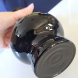 Black and golden vase