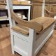 Redesigned wooden bench