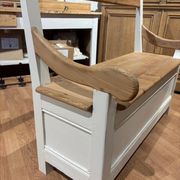 Redesigned wooden bench