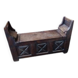 17th century chest bench
