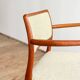 Fauteuil modèle 65 en teck par Niels O. Møller, Danemark