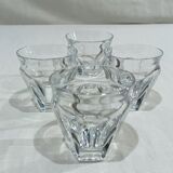 Ensemble de 4 gobelets à liqueur Baccarat