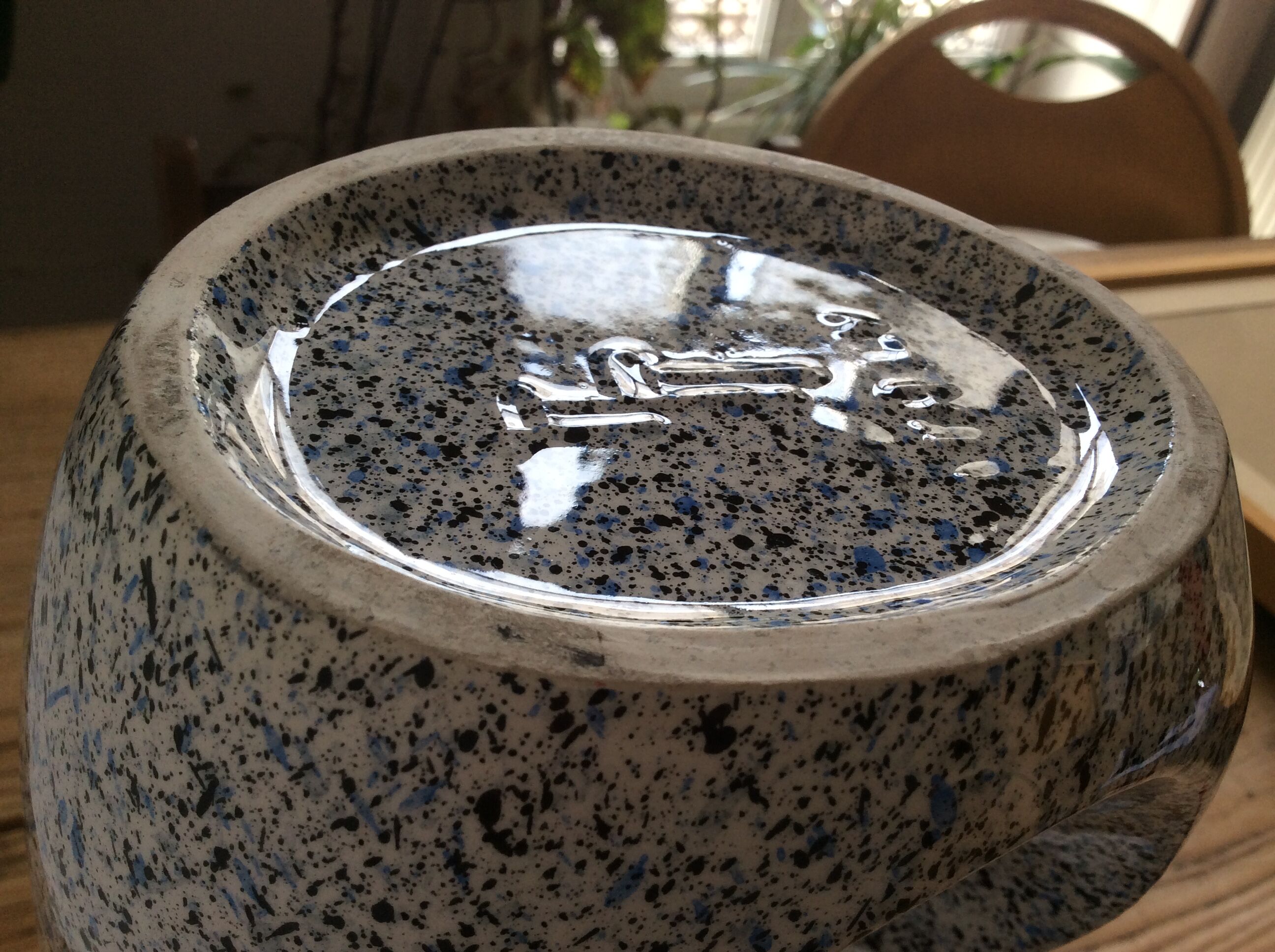 Vase ceramic by Roberto Rigon, Italy 70 years