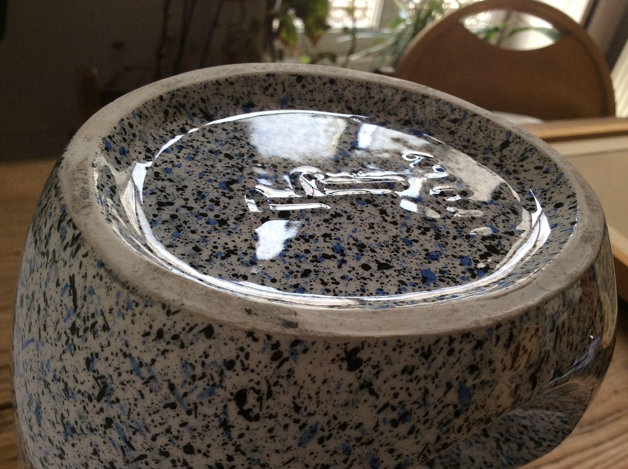 Vase ceramic by Roberto Rigon, Italy 70 years